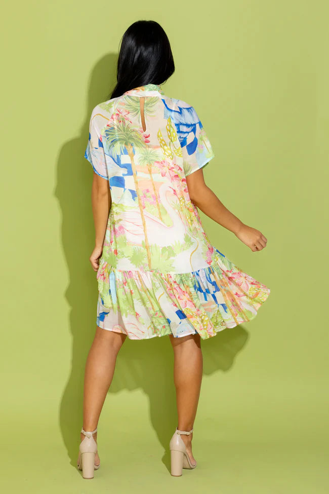 Alden Adair Willa Dress - Swan Lake