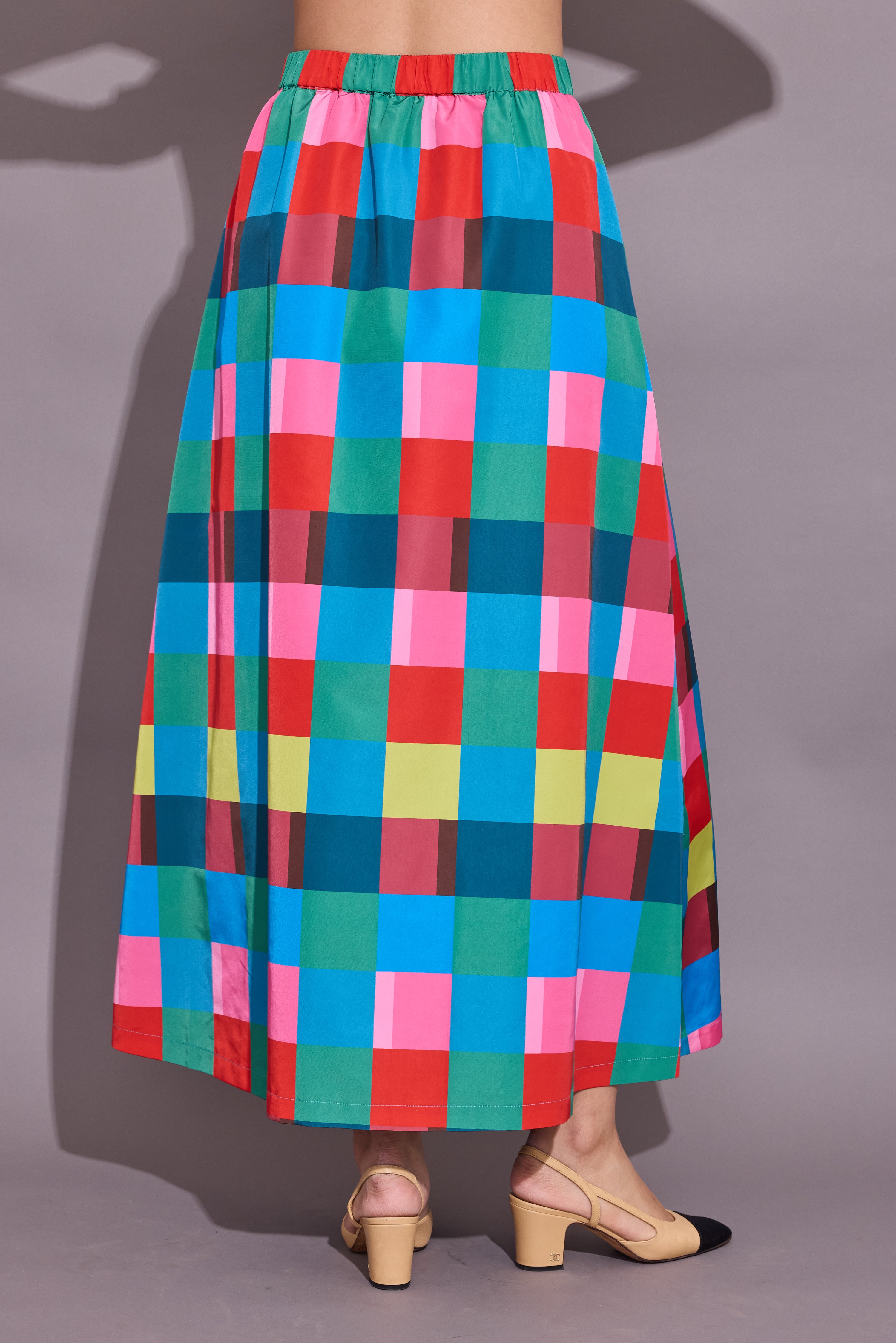 Alden Adair Daphne Skirt - Holiday Check