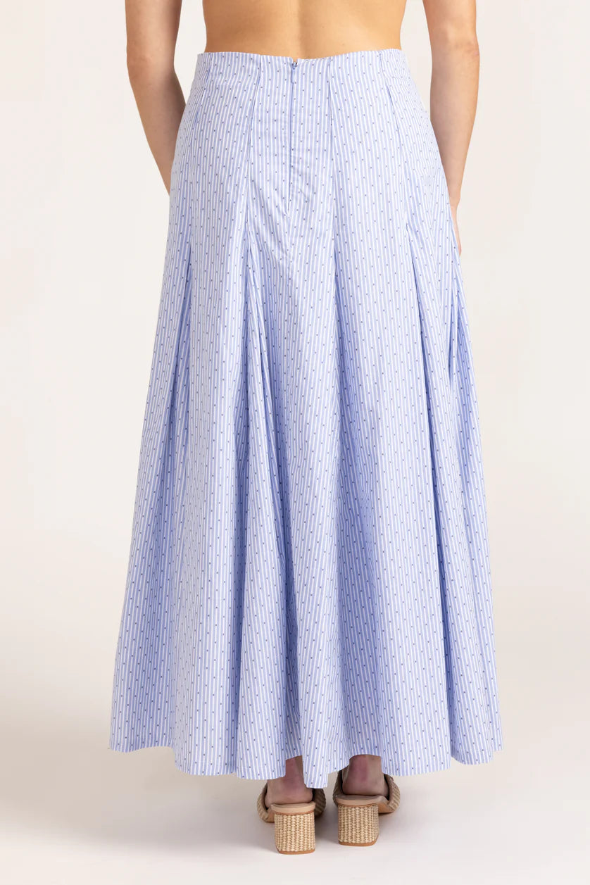 Thomas & Lourdes Hailey Skirt  - Diamond Stripe