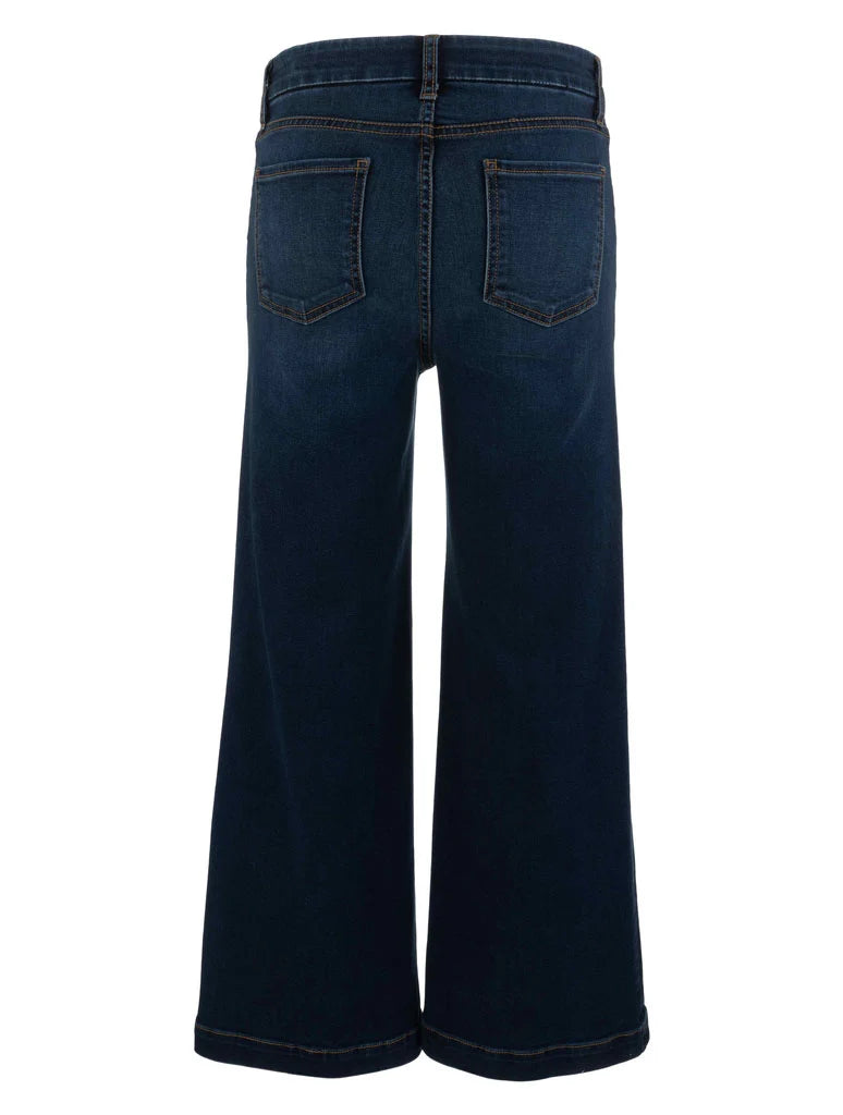 Kut from the Kloth Meg High Rise Wide Leg with Patch Pockets | Cheerfully