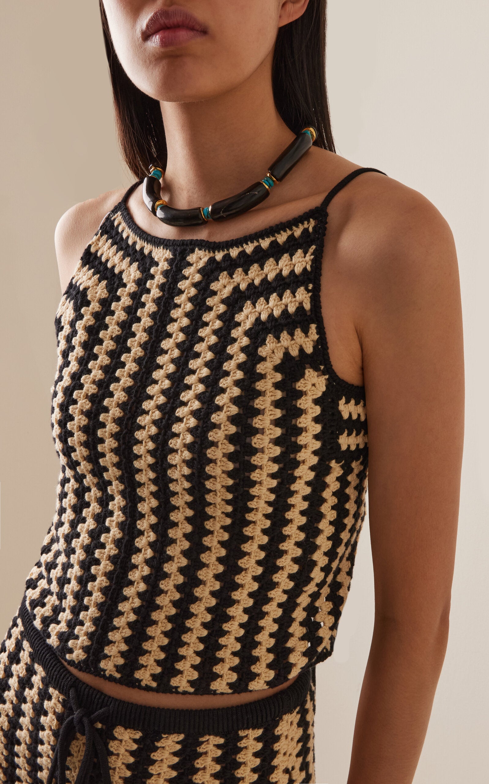 Lizzie Fortunato Cathedral Collar Necklace