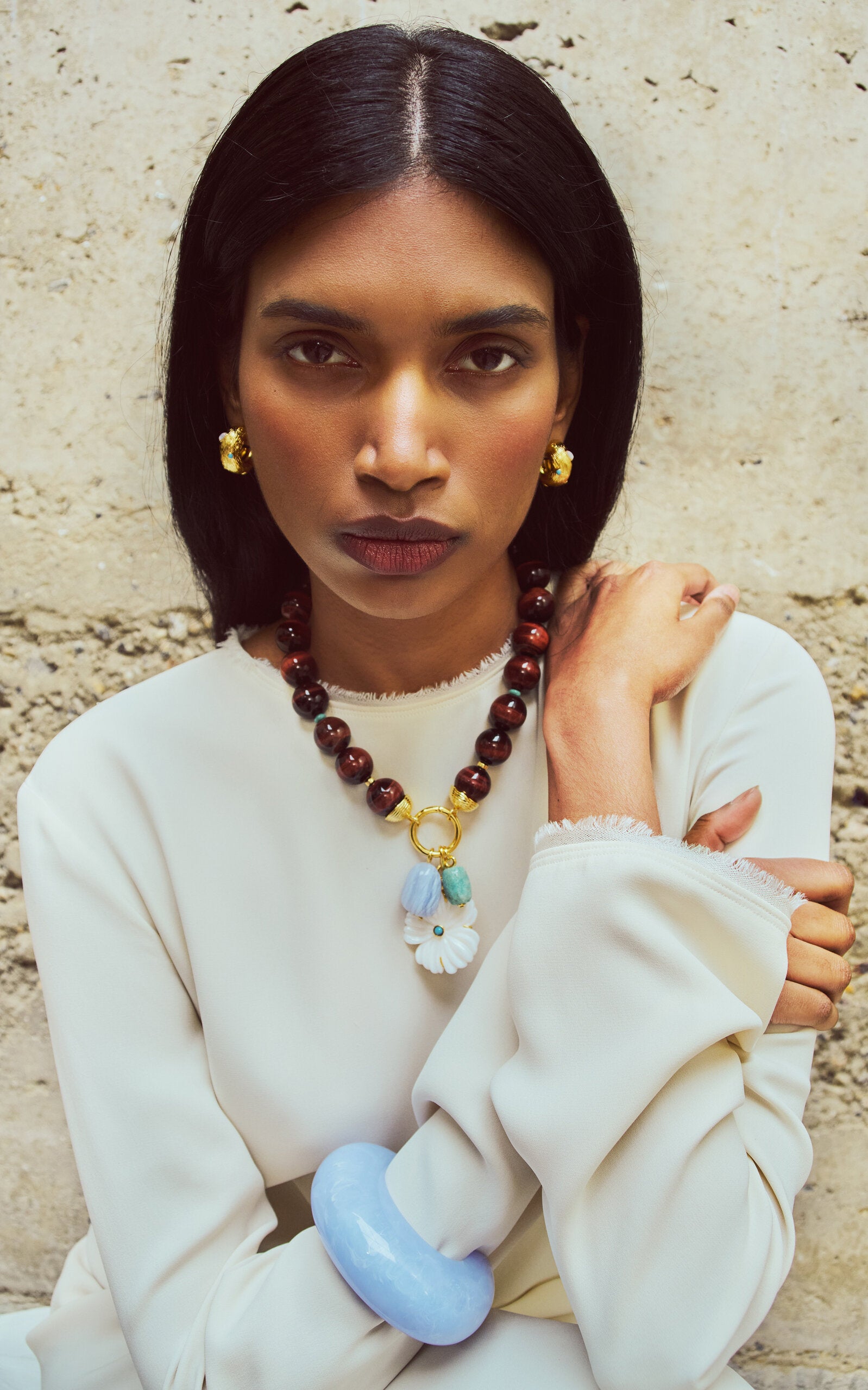 Lizzie Fortunato Desert Bloom Necklace