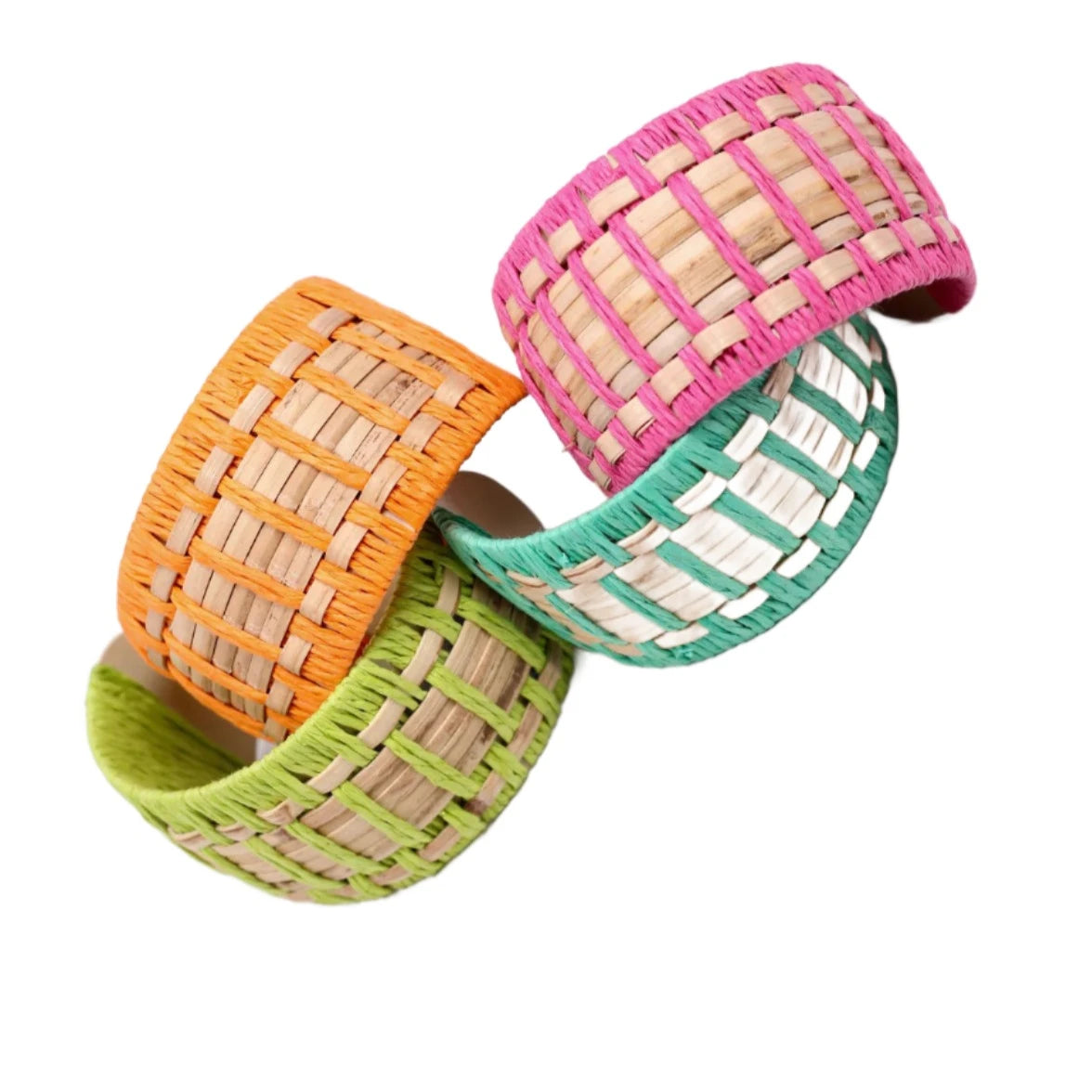 Leander Woven Cuff Bracelet - (four colors)