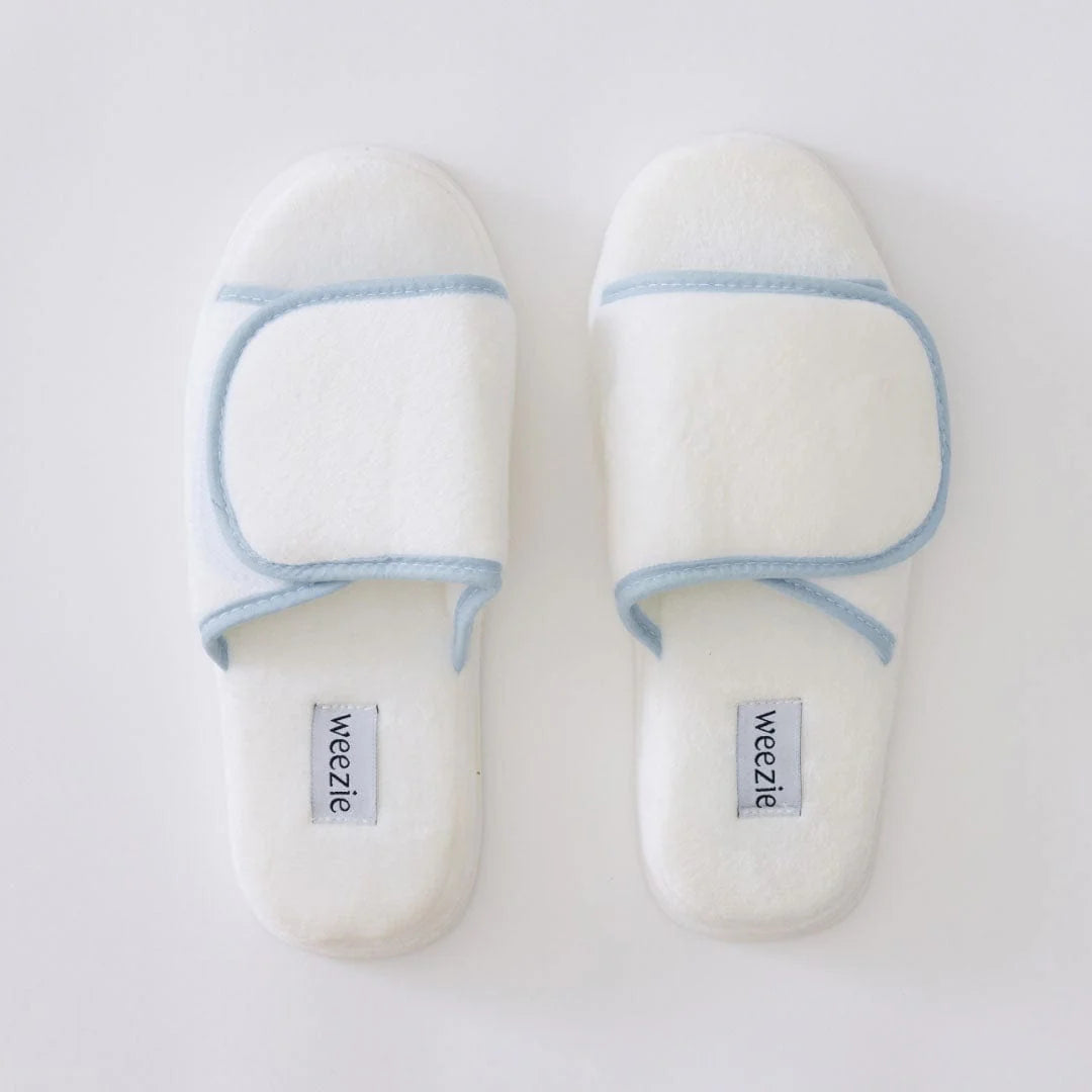 Adjustable Slippers - Light Blue