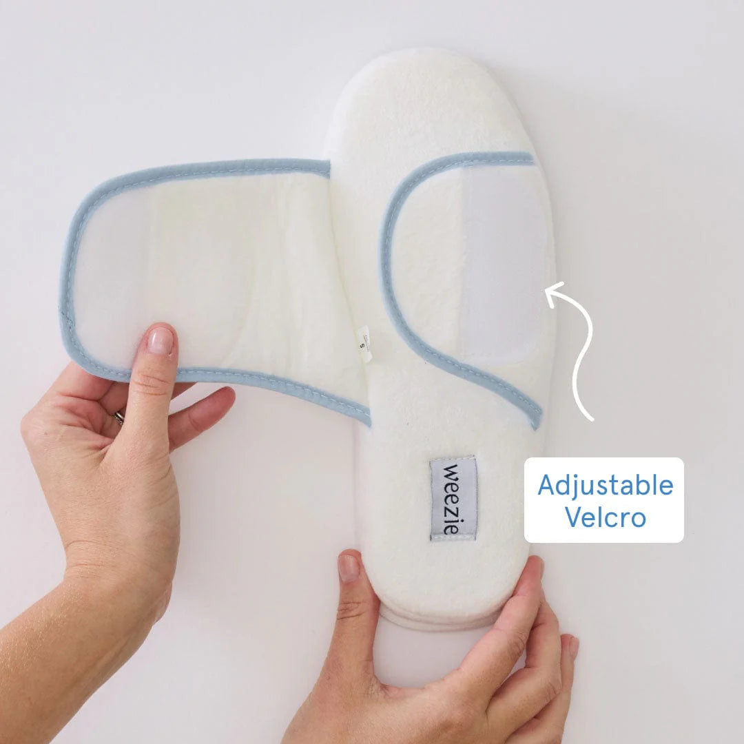 Adjustable Slippers - Light Blue