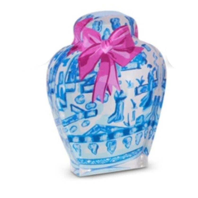 6" Chinoiserie Melody Acrylic Blocks - Four Variants