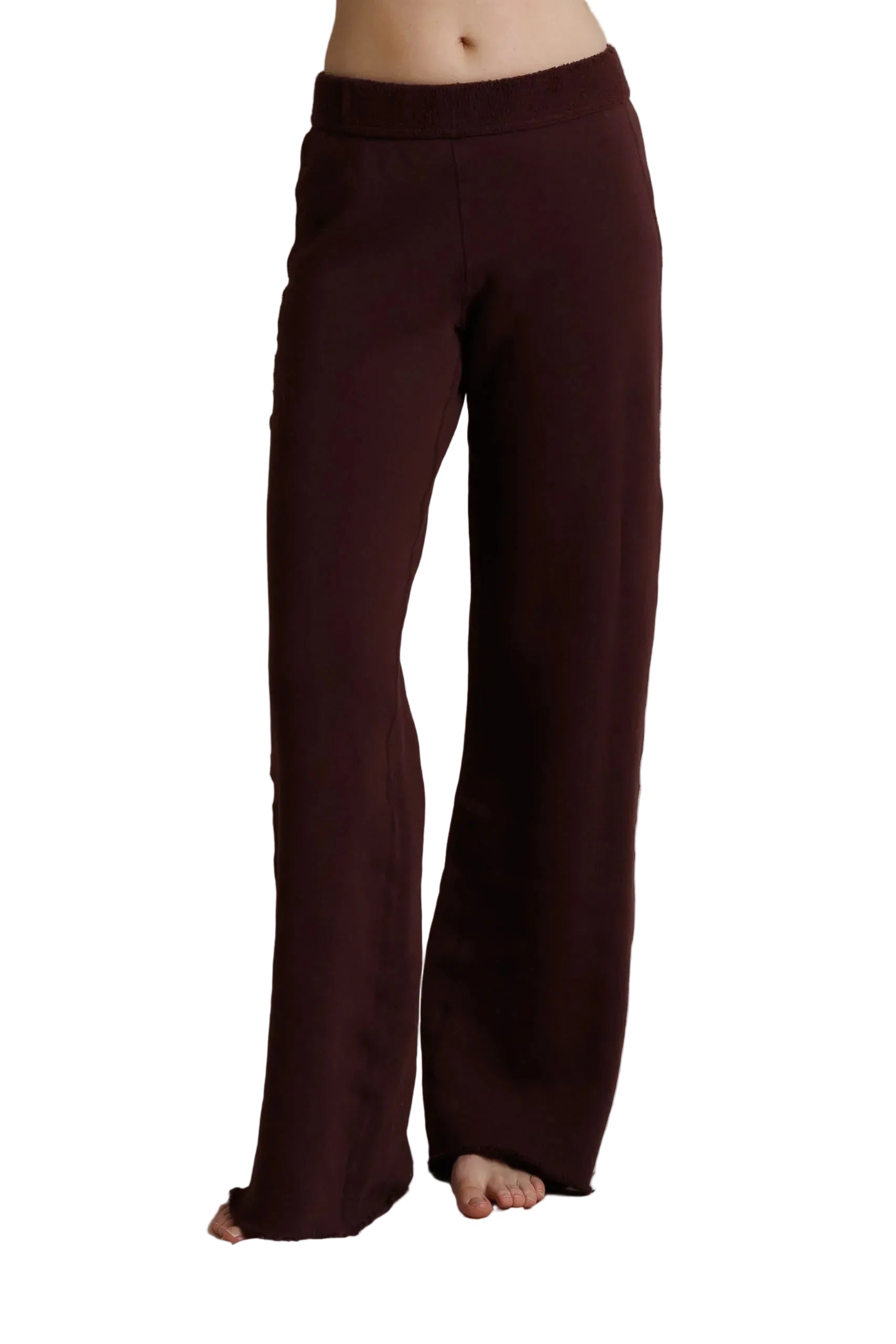 Perfect White Tee  Marley - Inside Out Fleece Pants