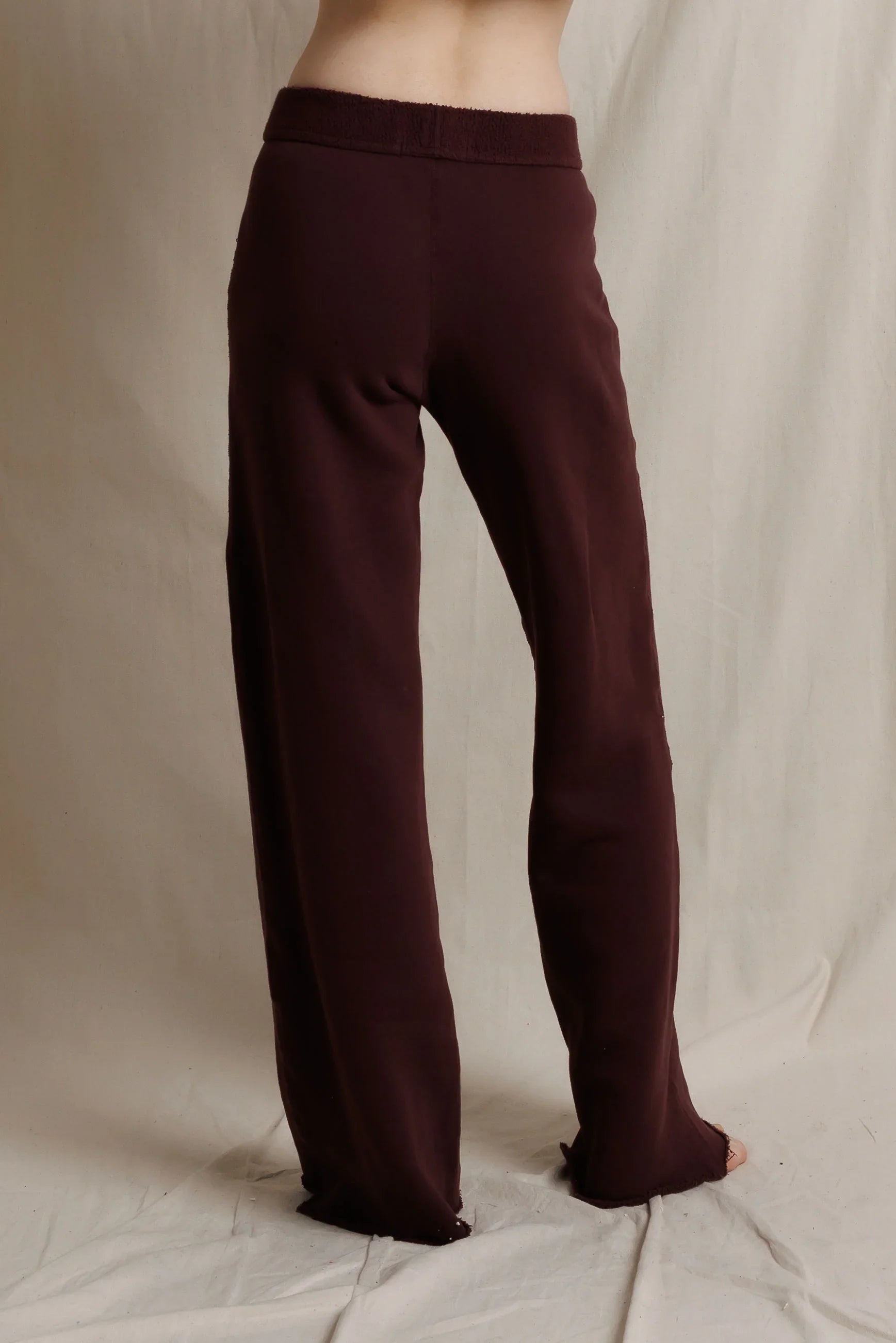Perfect White Tee  Marley - Inside Out Fleece Pants
