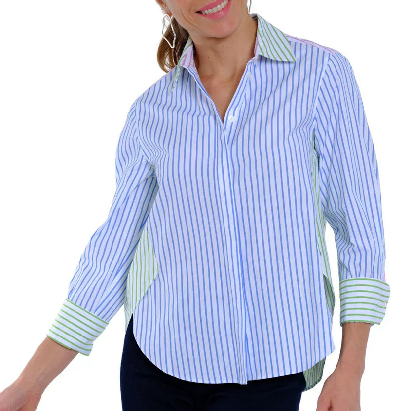 Megan Boyfriend Shirt - Multi