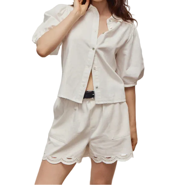 Melissa Nepton Laura Shirt - Off White