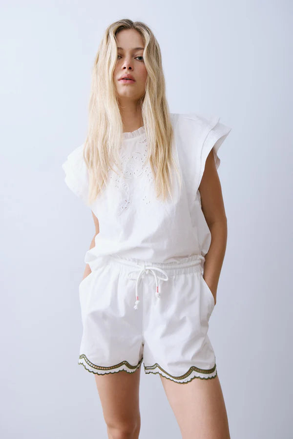 Melissa Nepton Neve Short - Off White