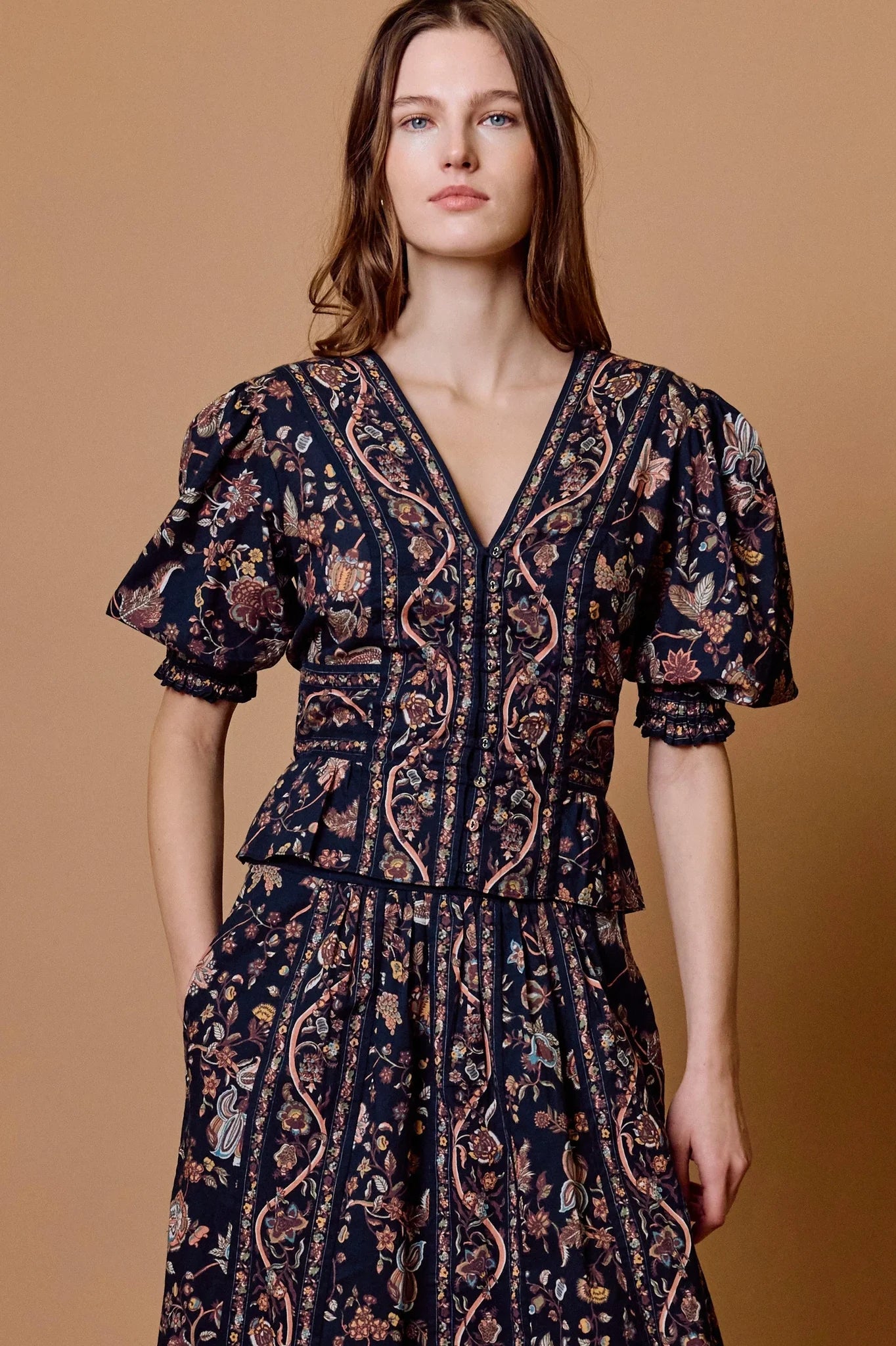 Cleobella Melissa Top | Bois Print