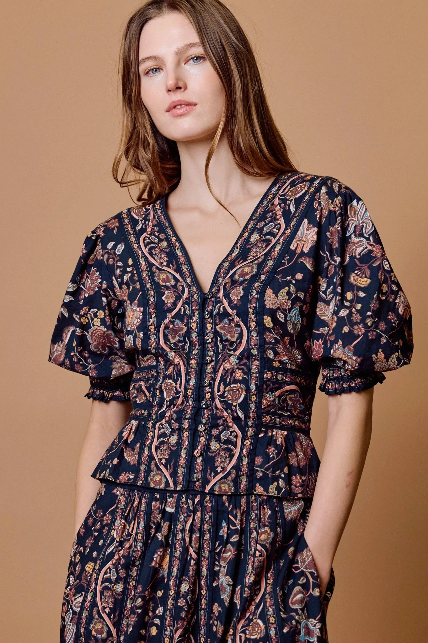 Cleobella Melissa Top | Bois Print
