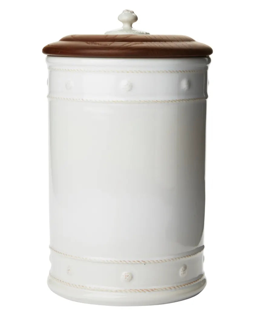 Juliska Berry & Thread Whitewash 13" Canister
