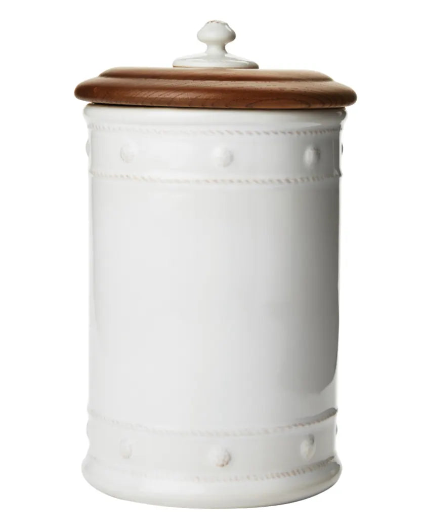 Juliska Berry & Thread Whitewash 11.5" Canister