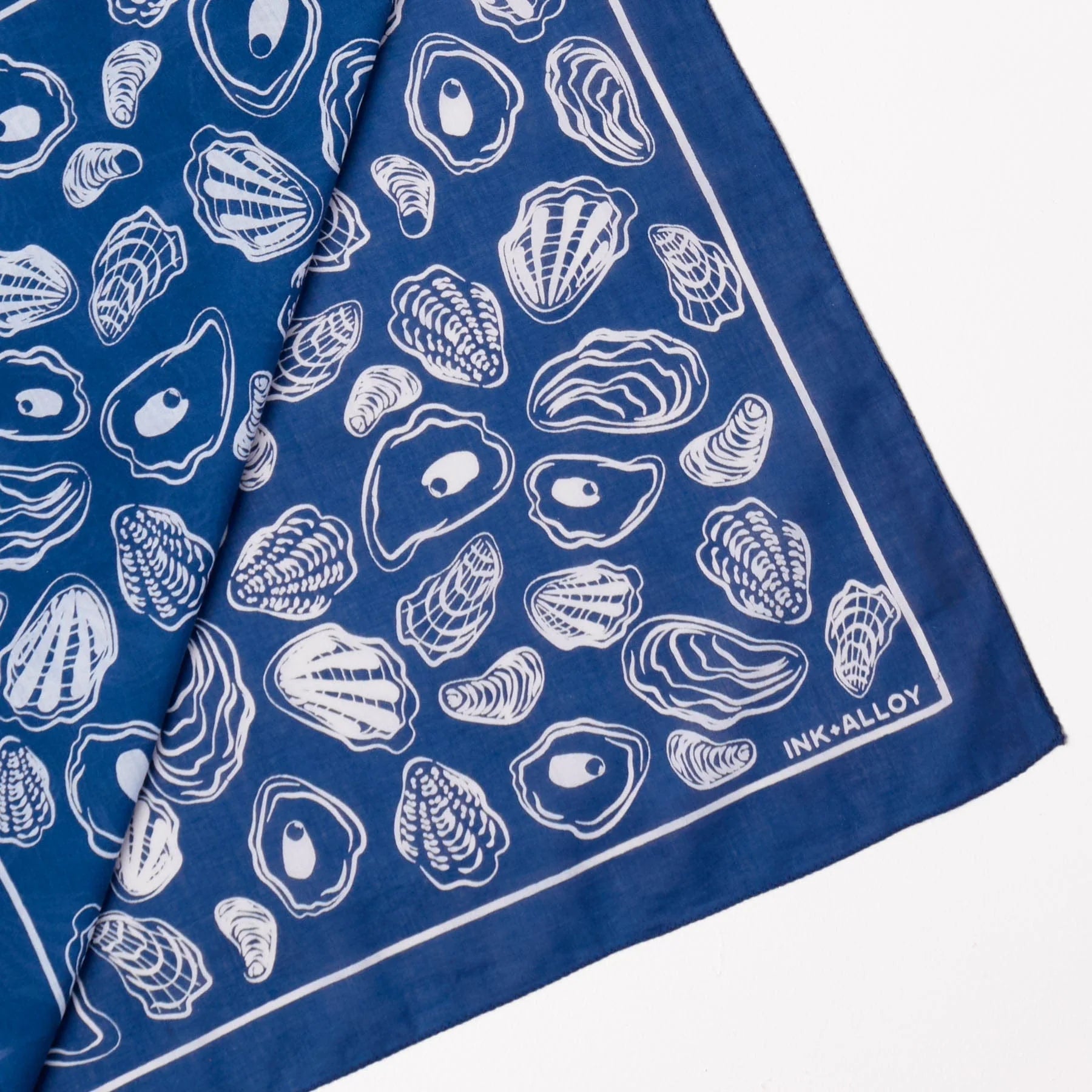 Olivia Oyster Print Scarf