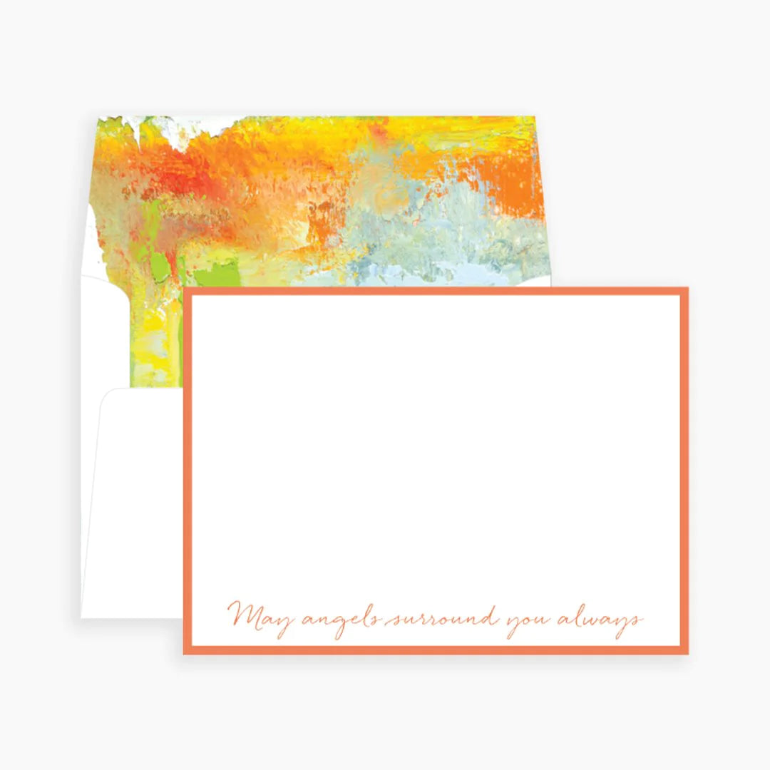 Anne Neilson Angels Surround Notecards - (four colors)