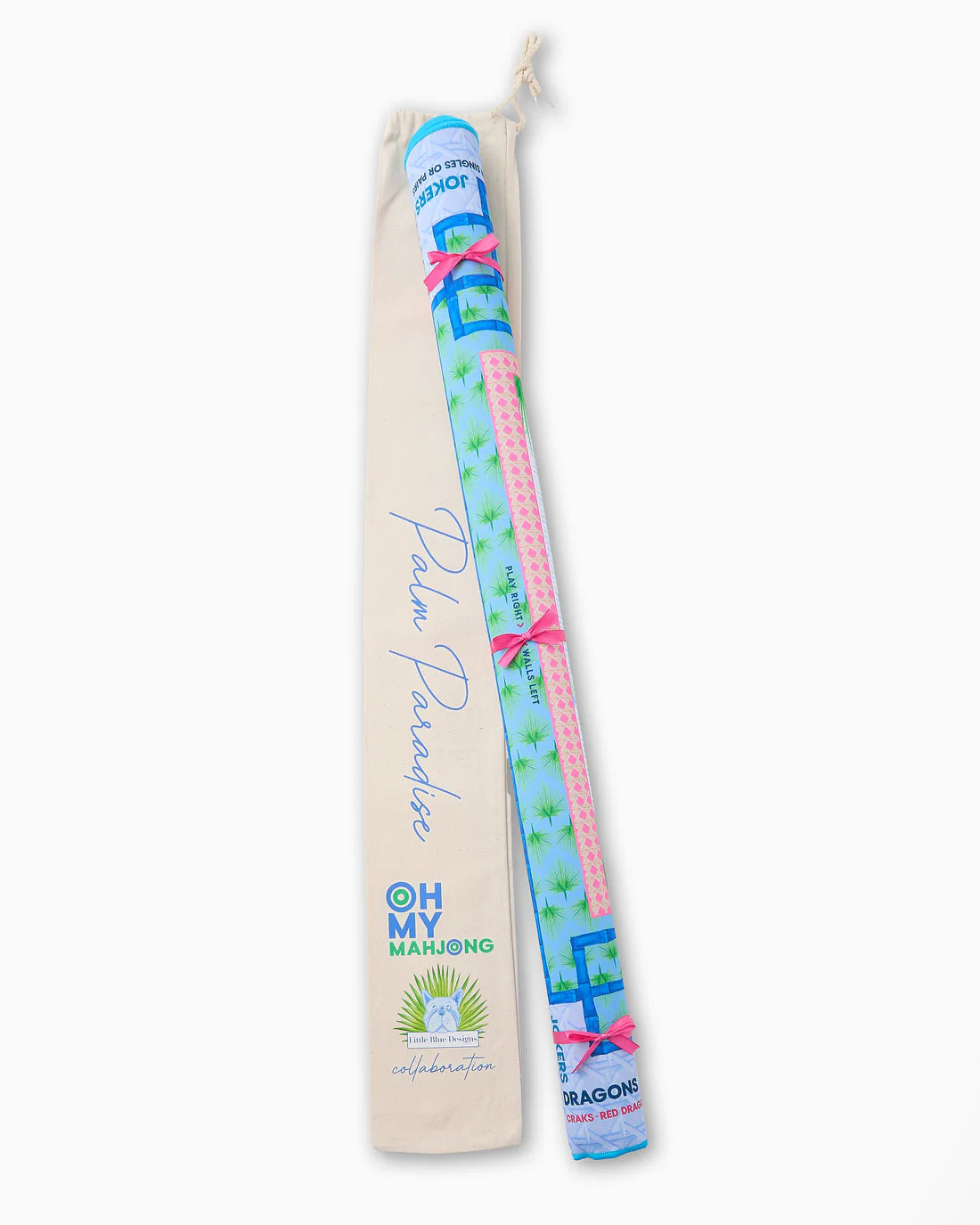 Palm Paradise Mahjong Mat