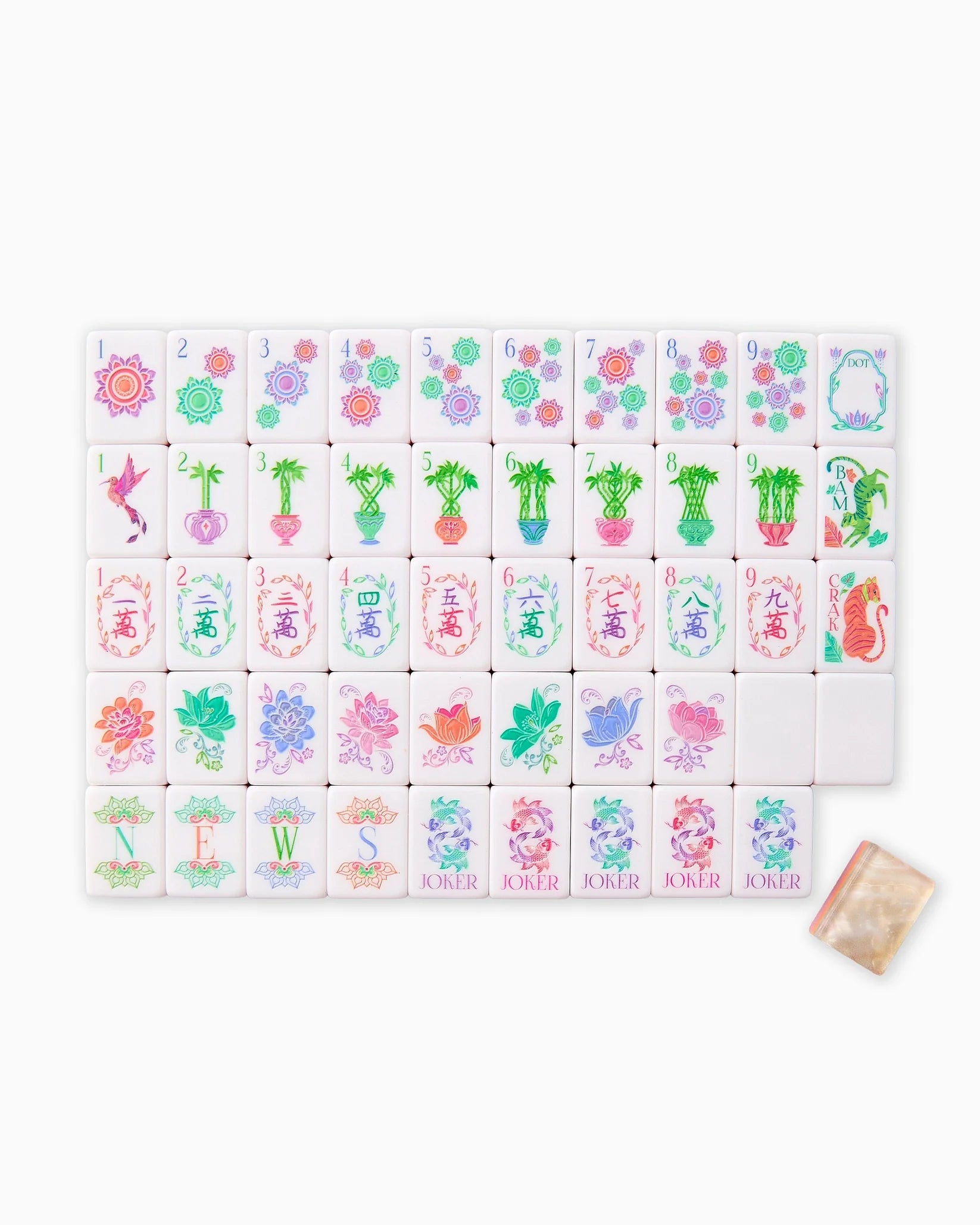Oh My Mahjong Pearlescent Tiles