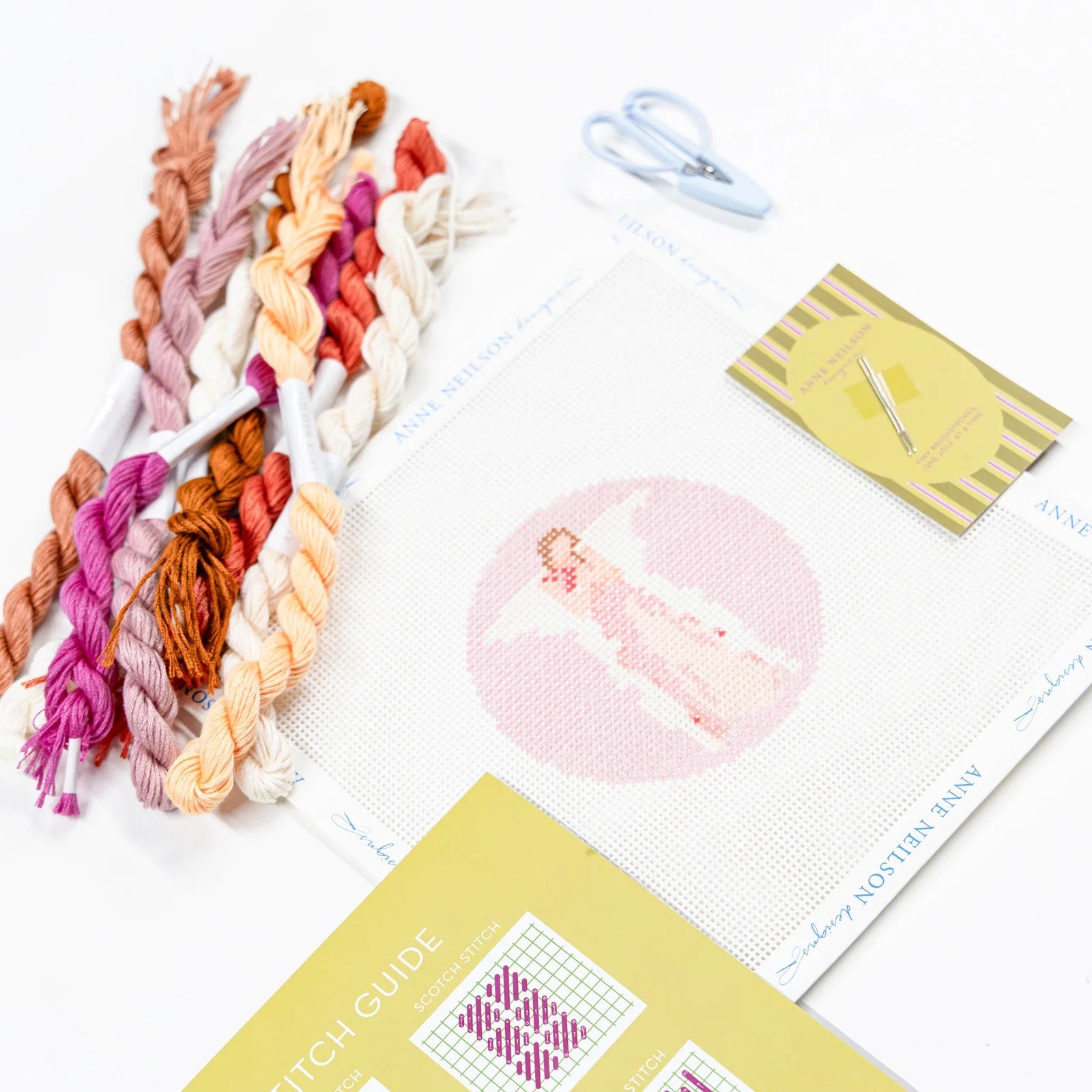 Angel Beginner Needlepoint Kits - 3 Variants