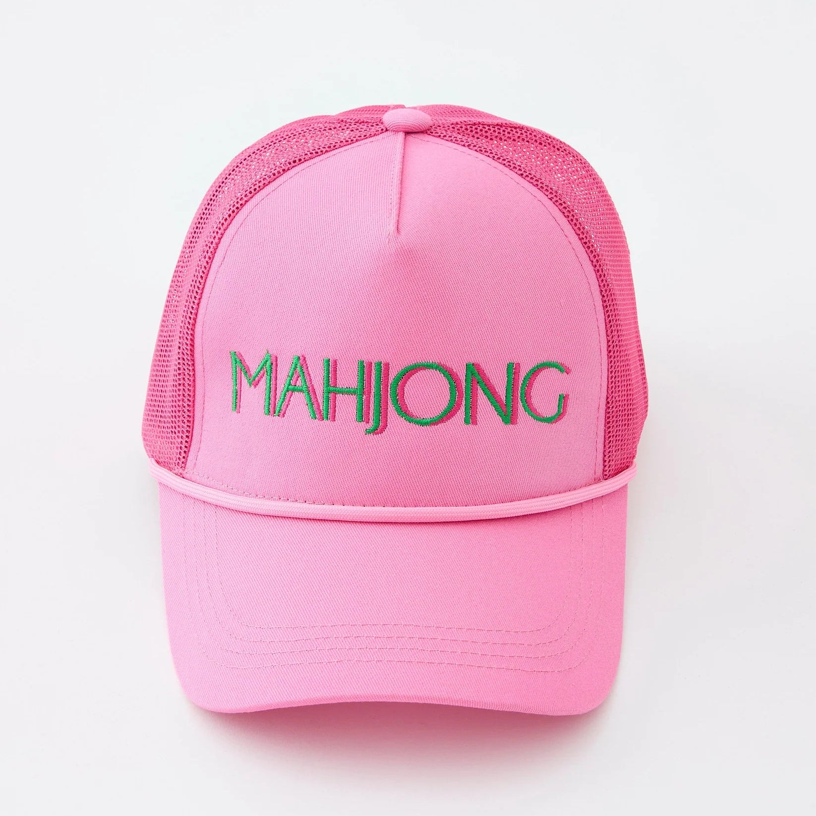 Pink Mahjong Hat