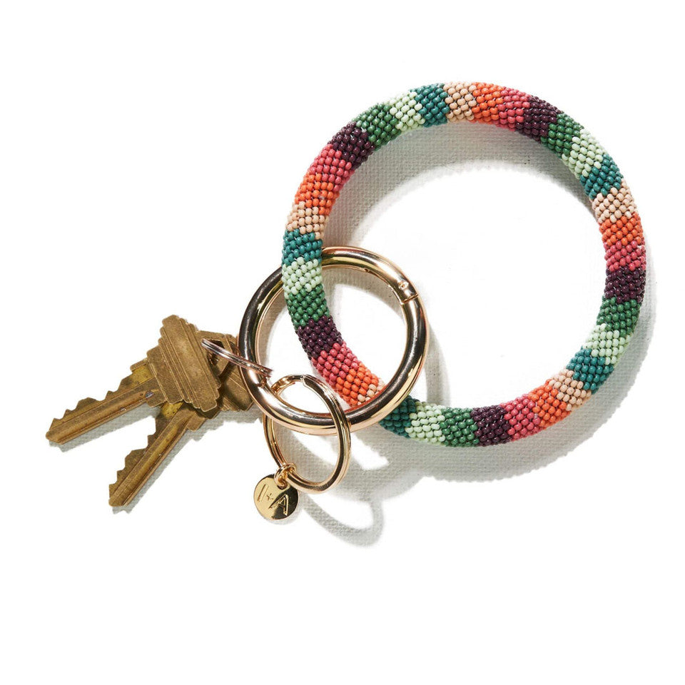 Chloe Stripe Key Ring - 8 Variants