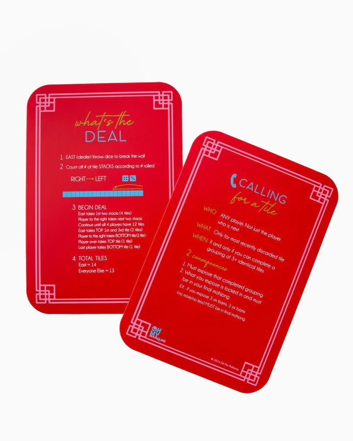 Mahjong Shufflers - (multiple colors)