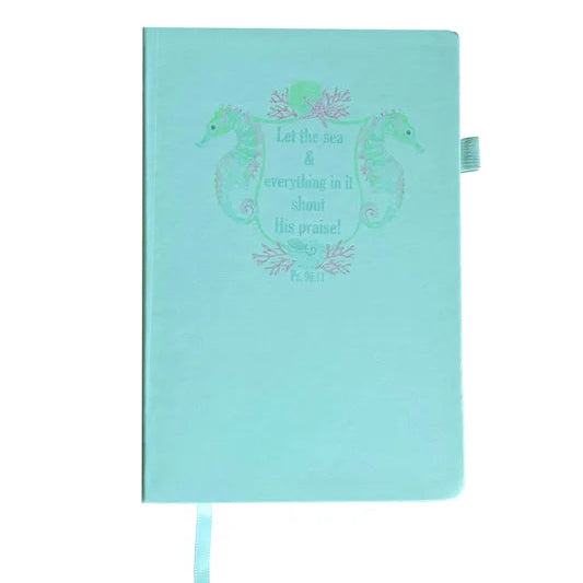 Standing on the Mint Word Journal - Seahorse Crest