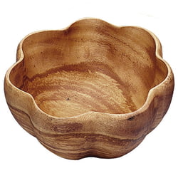 Acaciaware Round Flared Bowl