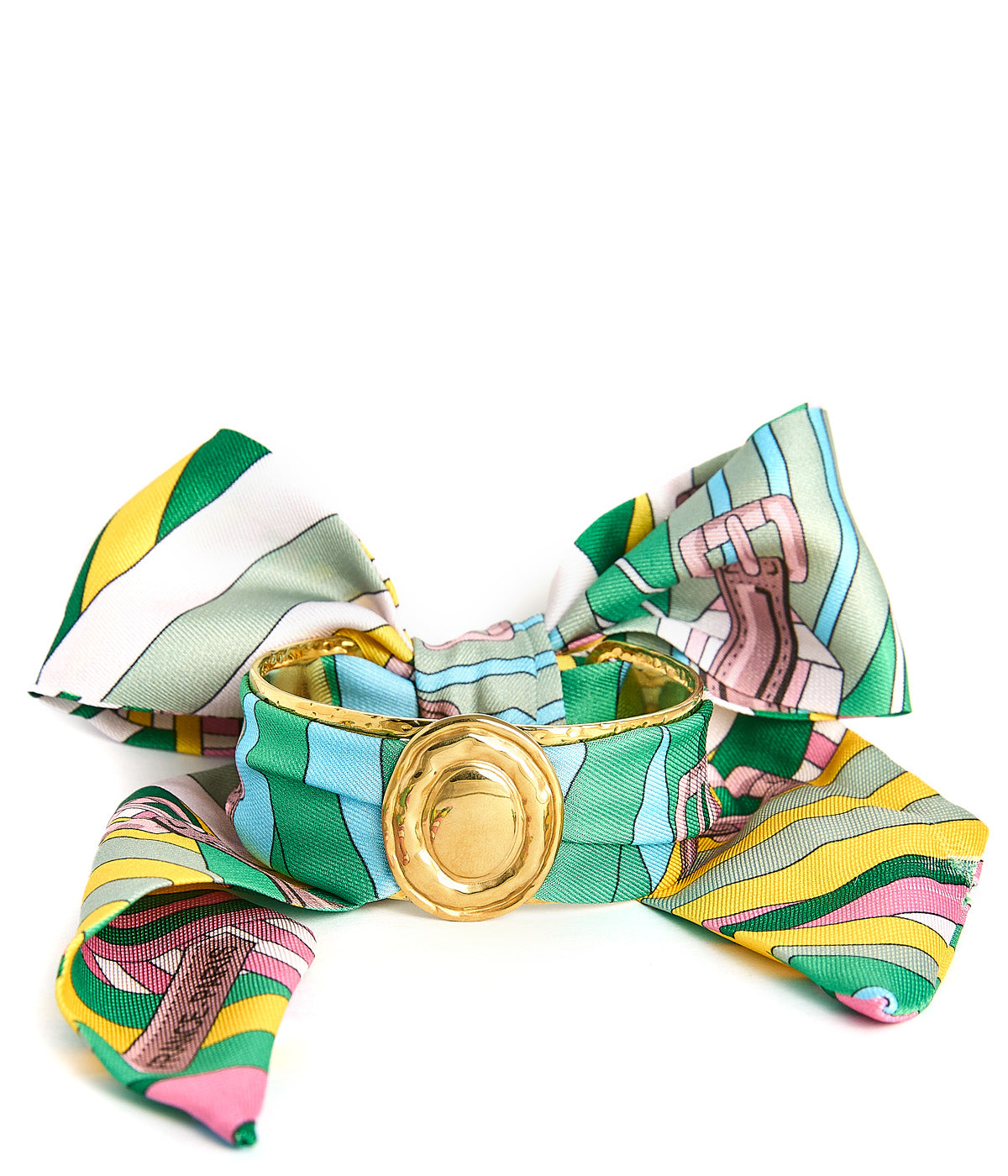 Penelope Small Gold Scarf Cuff - 3 Colors