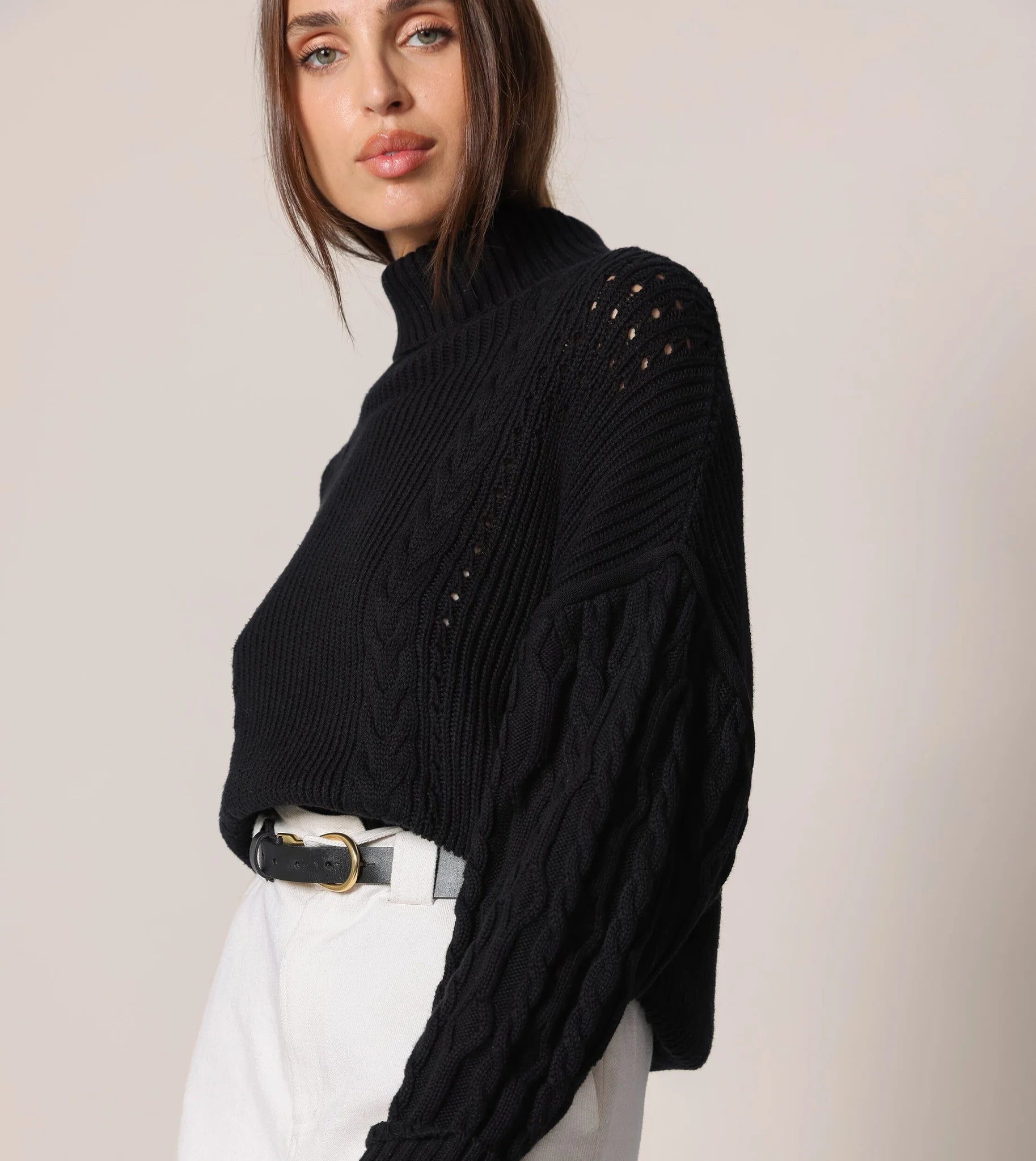 Cleobella Serah Sweater | Black