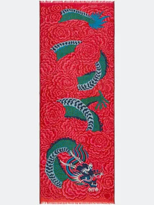 Inoui Editions Scarf | Dragon Fuchsia