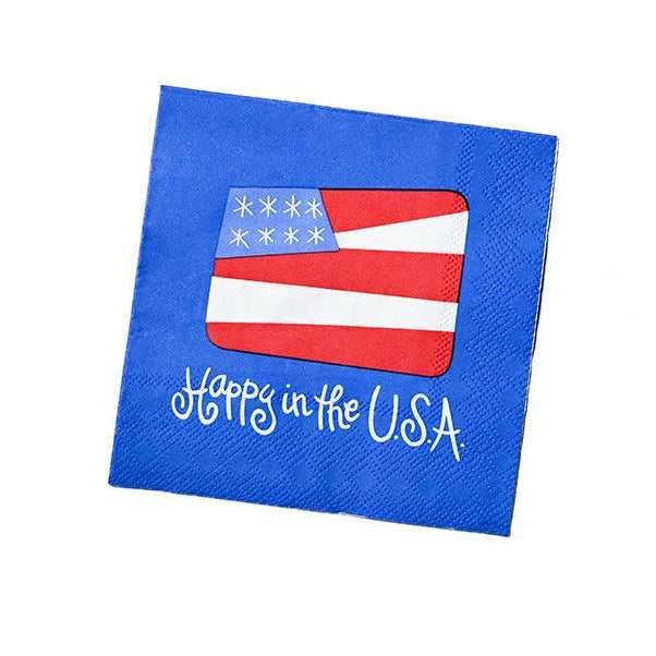 Flag Cocktail Napkins