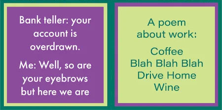 Blah Blah Cocktail Napkins