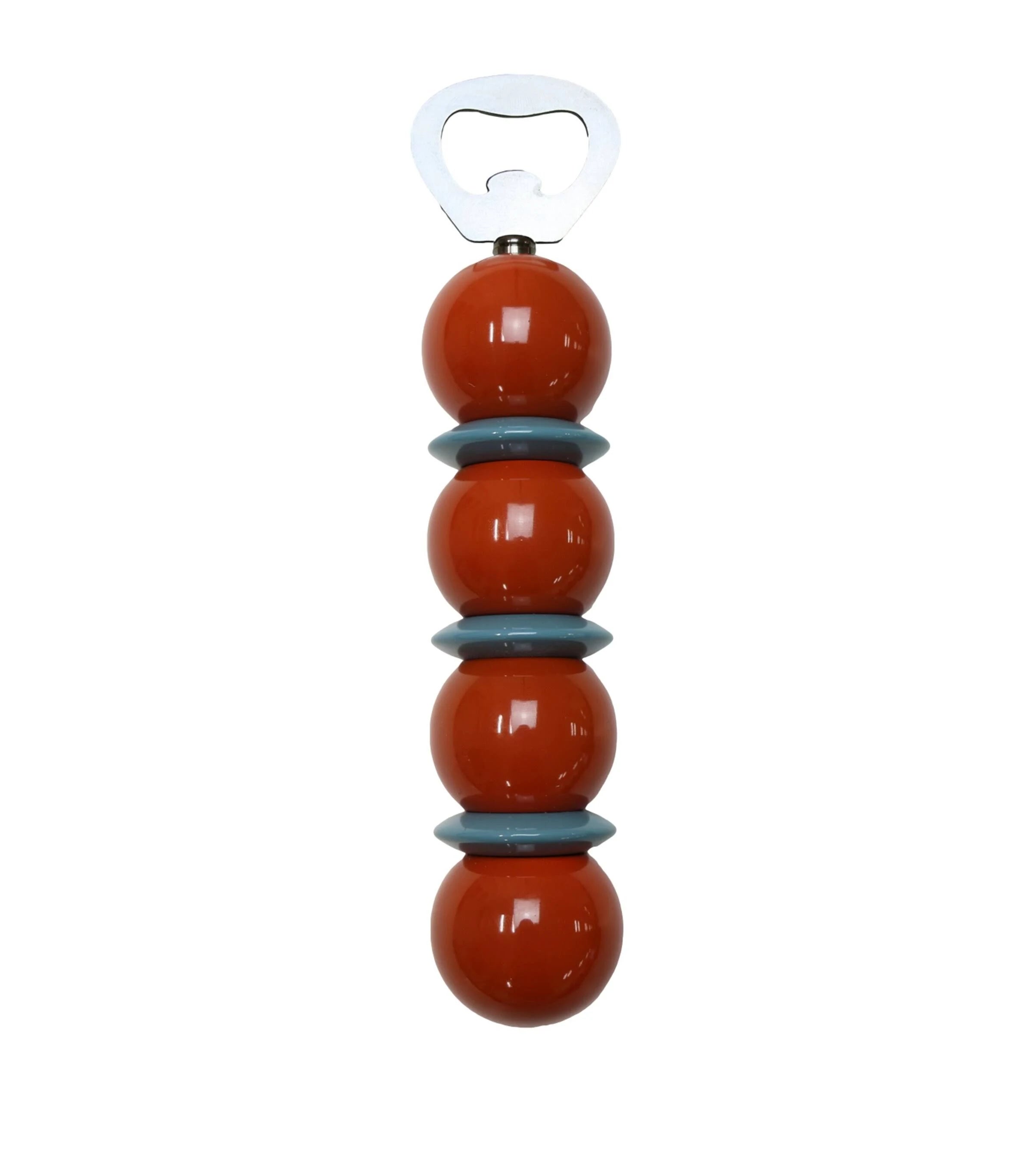 Bottle Opener Bobbin - Orange & Chambray