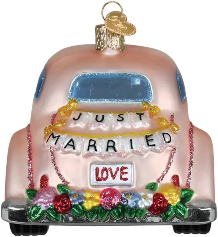 Just Married Magic Ornament