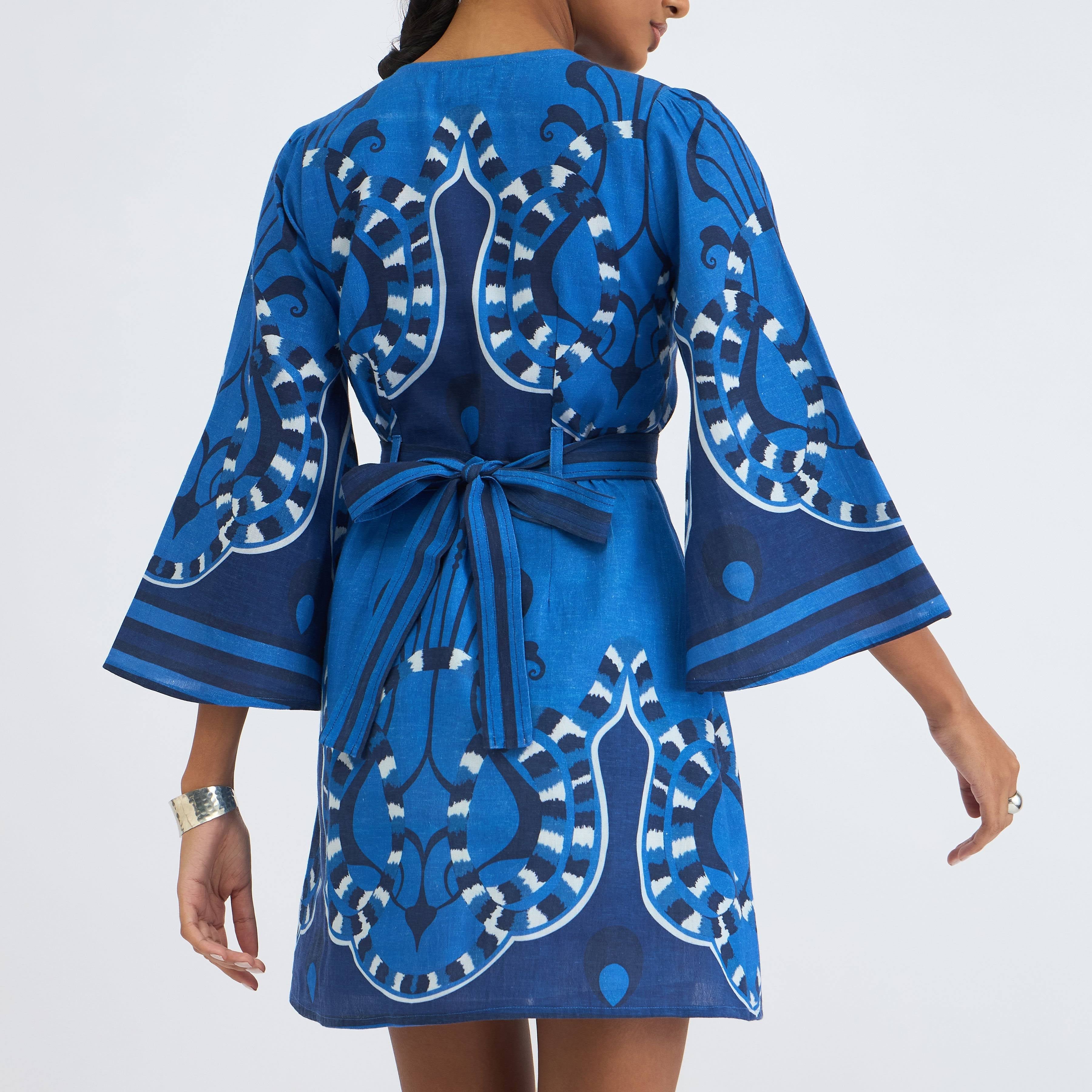 Beyond by Vera Kennedy Dress - Harbor Azure