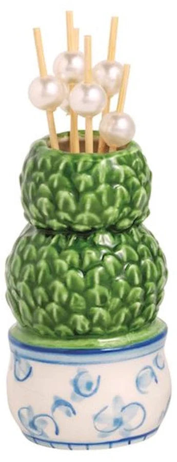 Topiary Toothpick Holders - 4 Styles