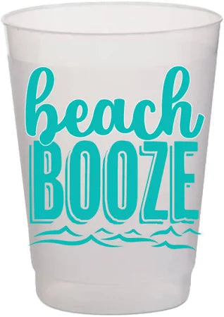 Beach Booze Frost Flex Cups - (8)
