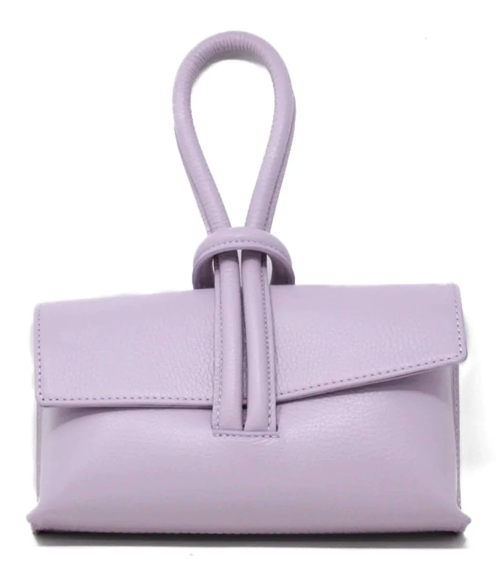 Wristlet Leather Bag - (six colors)