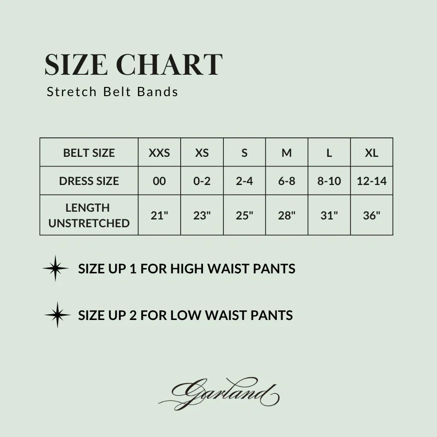 Garland Stretch Belt - Green