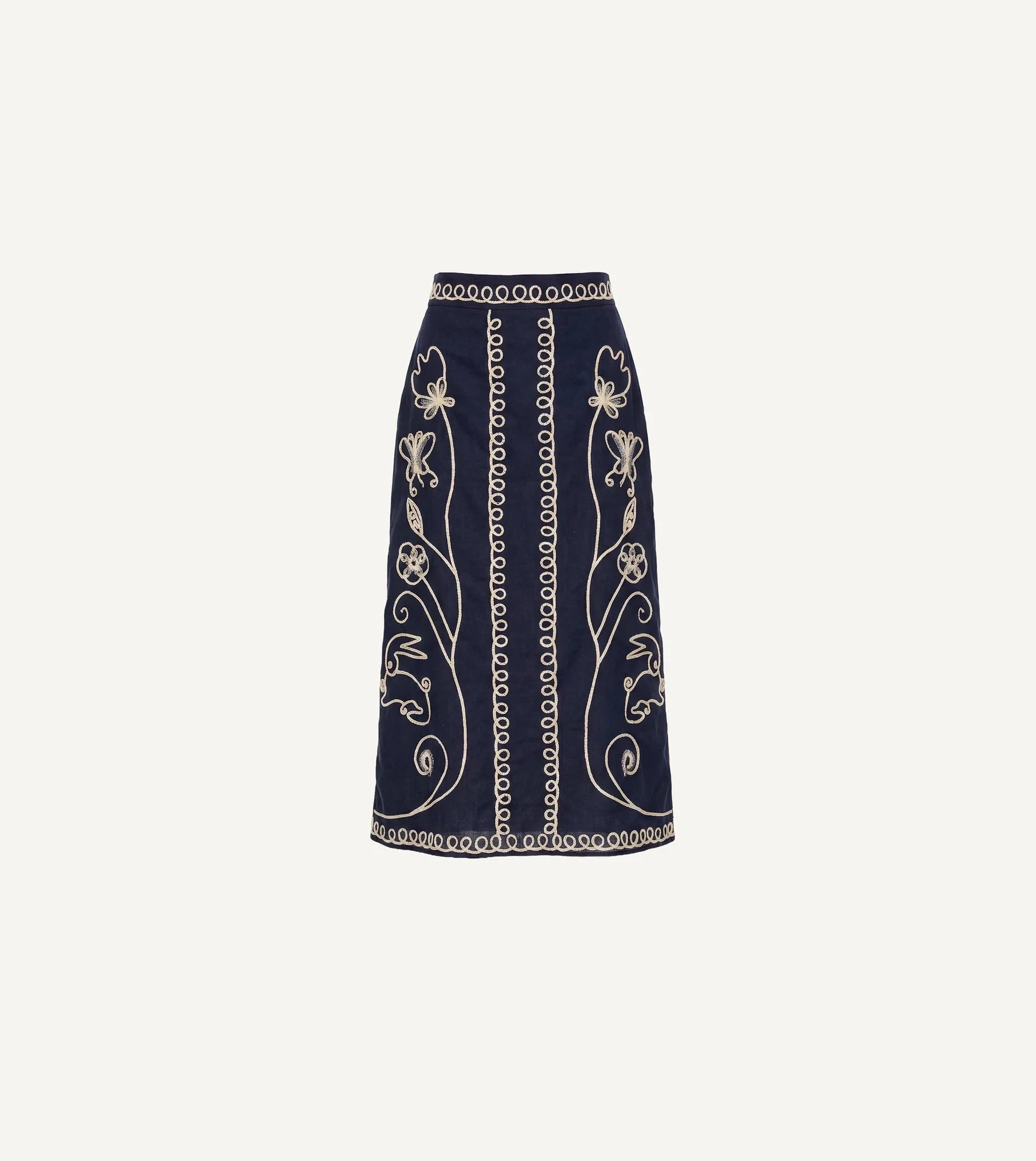 Cleobella Sorina Midi Skirt - Black