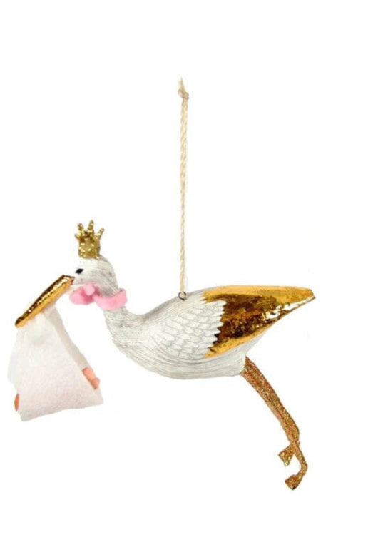 Special Delivery Ornament - (pink or blue)