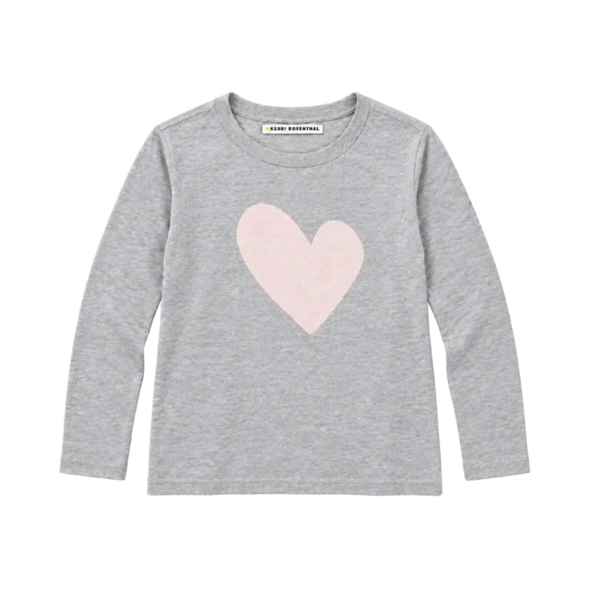 Kerri Rosenthal Long Sleeve Suke Tee | Heather Gray