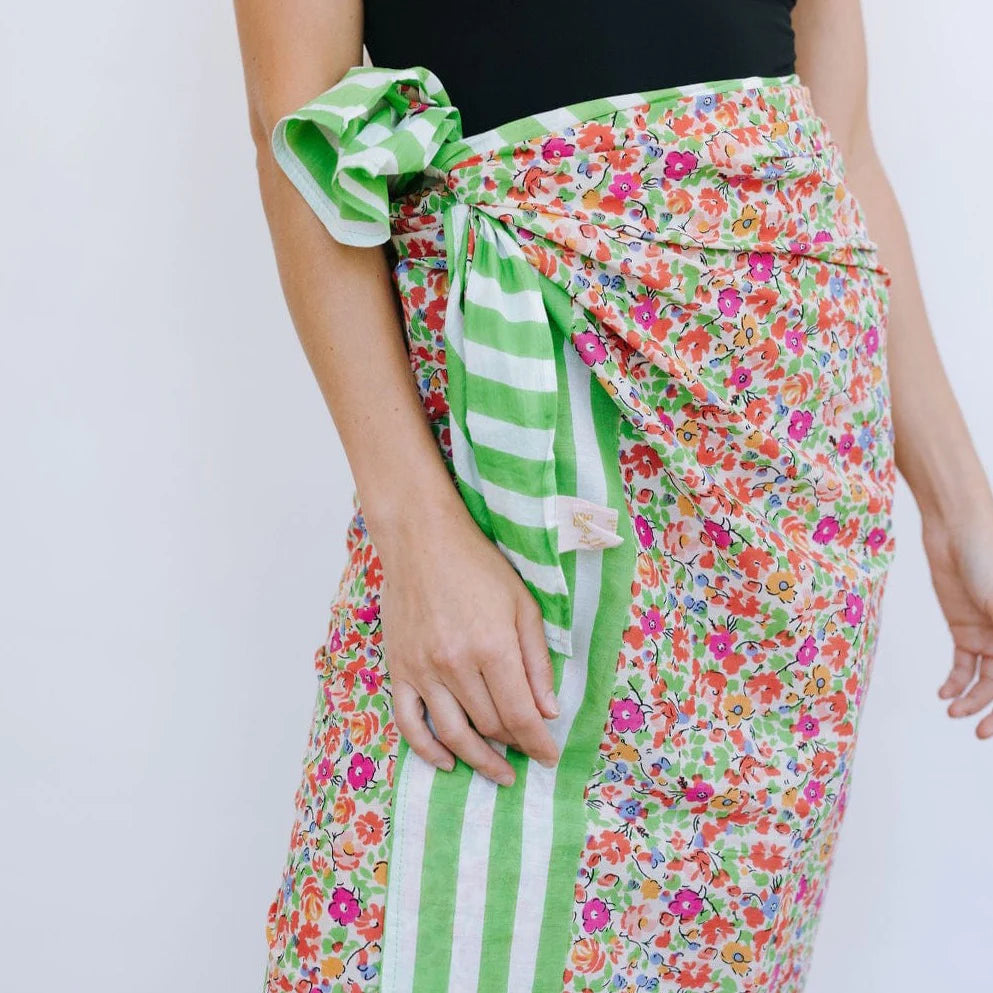 Dixie Floral Sarong (One Size)