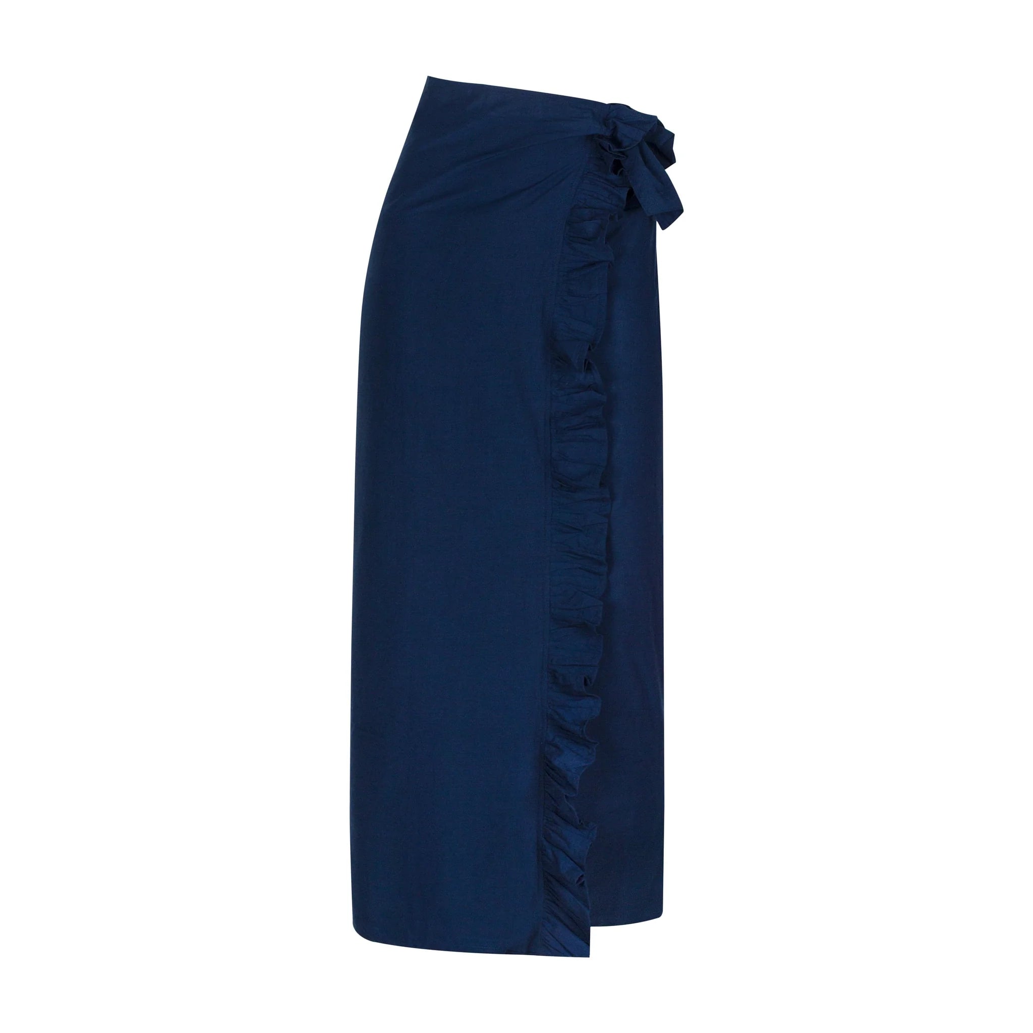 Navy Sandy Sarong (One Size)