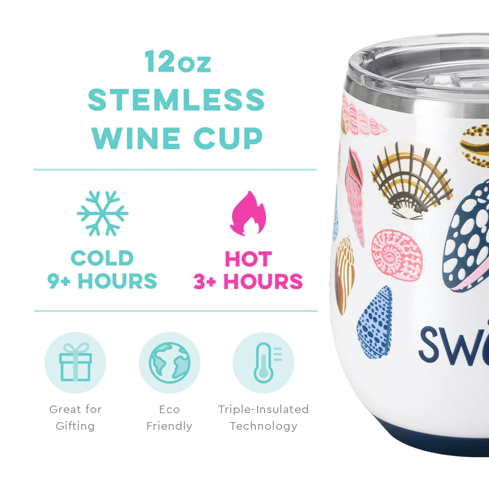 Sea La Vie Stemless Wine Cup (12oz)