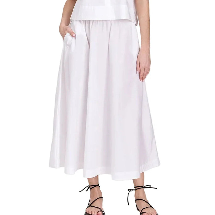 LIVRO Pavilion Skirt - White