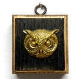 Museum Bees Bourbon Barrel Frame with Owl