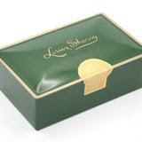 Louis Sherry Chocolate 2-Pc Designer Tin - Forest Green
